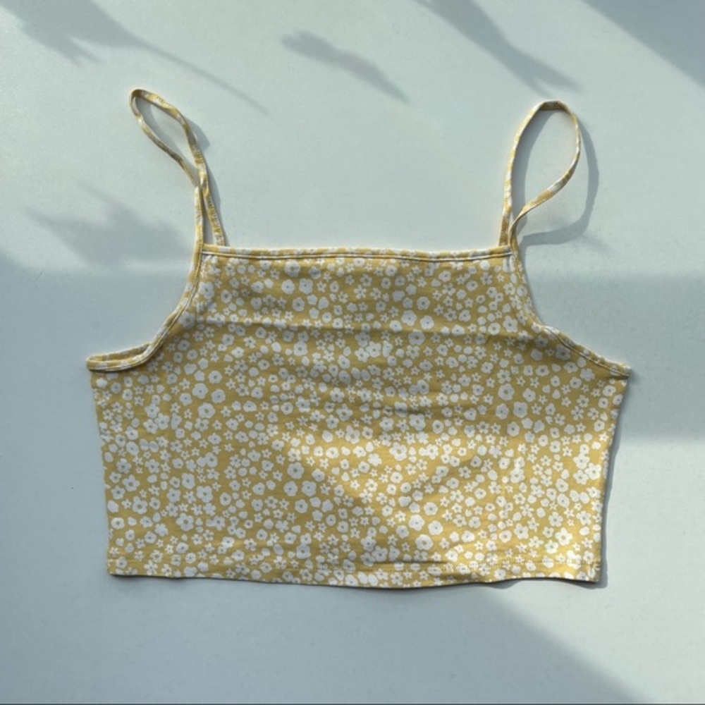 ASOS/Monki Floral Crop Top